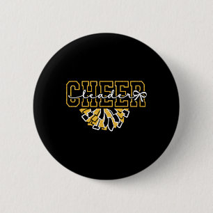 Cheer Leader Era Youth Cheerleader Cheerleading Bl 6 Cm Round Badge