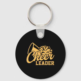 Cheer Leader Girl Women Cheerleader Cheerleading Key Ring
