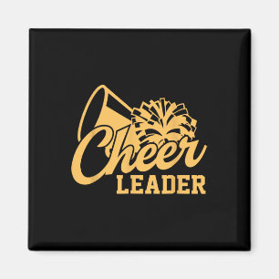 Cheer Leader Girl Women Cheerleader Cheerleading  Magnet
