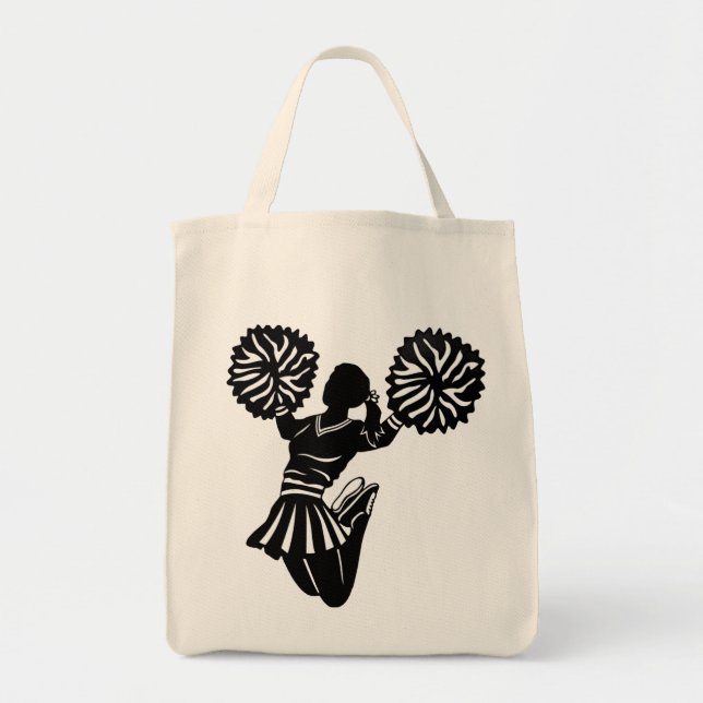 Cheer leader Tote grocery bag (Front)