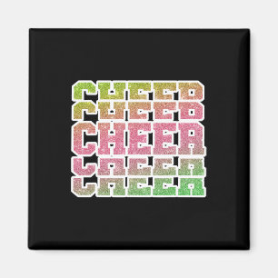 Cheer Leader Youth Cheerleader Cheerleading Bestie Magnet