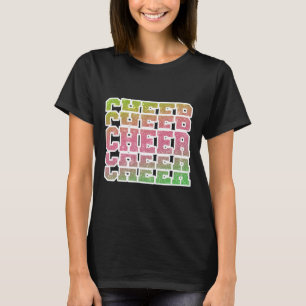 Cheer Leader Youth Cheerleader Cheerleading Bestie T-Shirt
