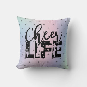 Cheer Life Glamourous Cheerleading Star Gradient Cushion