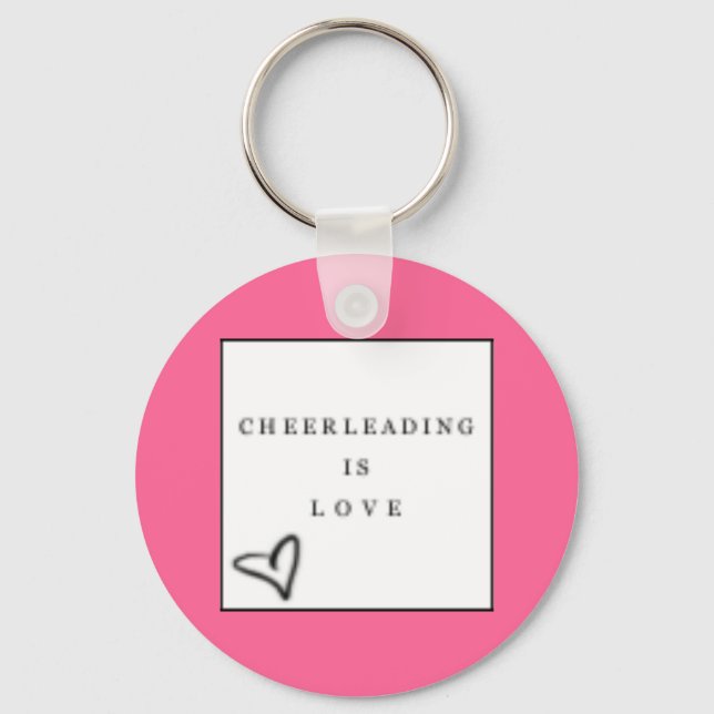 cheer=love key ring (Front)