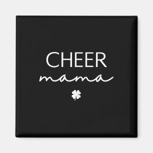 Cheer Mama Cheerleading Mom Green St. Patrick's Da Magnet
