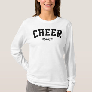 Cheer Mama Cute Sports Mum University College T-Shirt