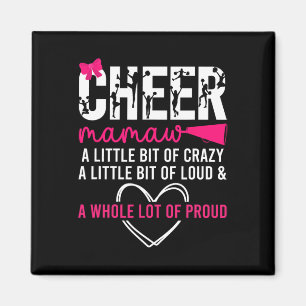 Cheer Mamaw Proud Grandma Mamaw Of A Cheerleader M Magnet