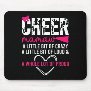 Cheer Mamaw Proud Grandma Mamaw Of A Cheerleader M Mouse Pad