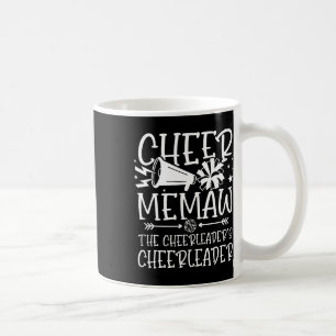 Cheer Memaw Of A Cheerleader Memaw Proud Cheerlead Coffee Mug