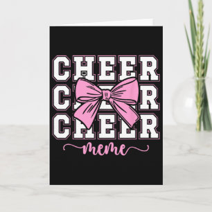 Cheer Meme Of A Cheerleader Meme Coquette Cheerlea Card