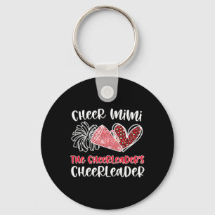 Cheer Mimi Cheerleader Mimi Grandma Of A Cheerlead Key Ring