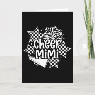 Cheer Mimi Grandma Cheerleading Mimi Of A Cheerlea Card