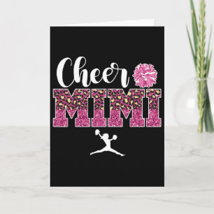 Cheer Mimi Of A Cheerleader Mimi Proud Cheerleadin Card