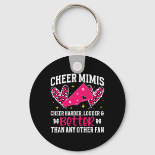 Cheer Mimis Cheer Harder Mimi Of A Cheerleader Mim Key Ring