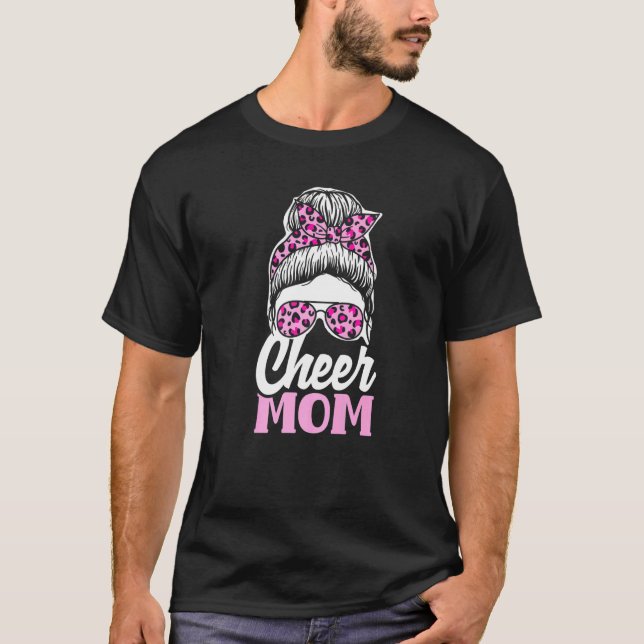 Cheer Mom Cheerleading Mom  Cheerleader Mom T-Shirt (Front)