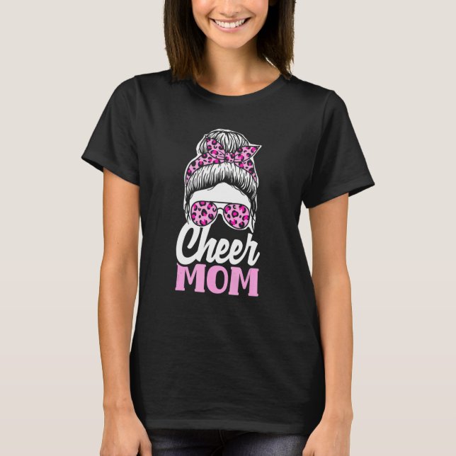 Cheer Mom Cheerleading Mom   Cheerleader Mom T-Shirt (Front)