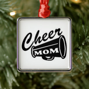 ***CHEER MOM*** CHRISTMAS OR ANYTIME ORNAMENT