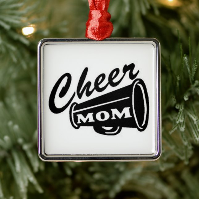 ***CHEER MOM*** CHRISTMAS OR ANYTIME ORNAMENT (Tree)