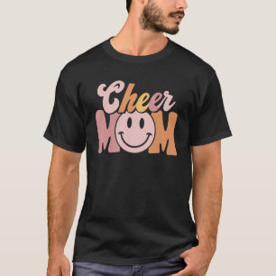 Cheer Mom Pom Poms Best Cute Mom T-Shirt