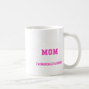 Cheer Mom Sically A Judge Cheer Mama Of A Cheerlea Coffee Mug