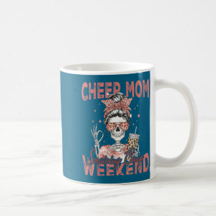 Cheer Mom Surviving Comp Weekend Funny Cheerleadin Coffee Mug
