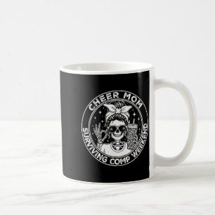 Cheer Mom Surviving Comp Weekend Funny Cheerleadin Coffee Mug