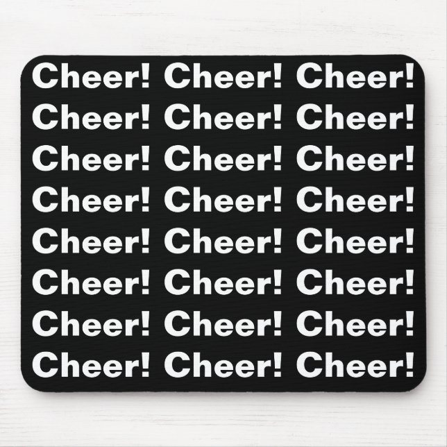 Cheer Mouse Pad (Front)