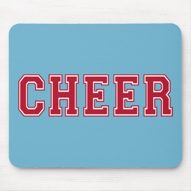 Cheer Mouse Pad (Front)