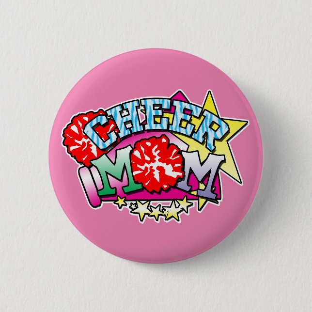 Cheer Mum Badge (Front)