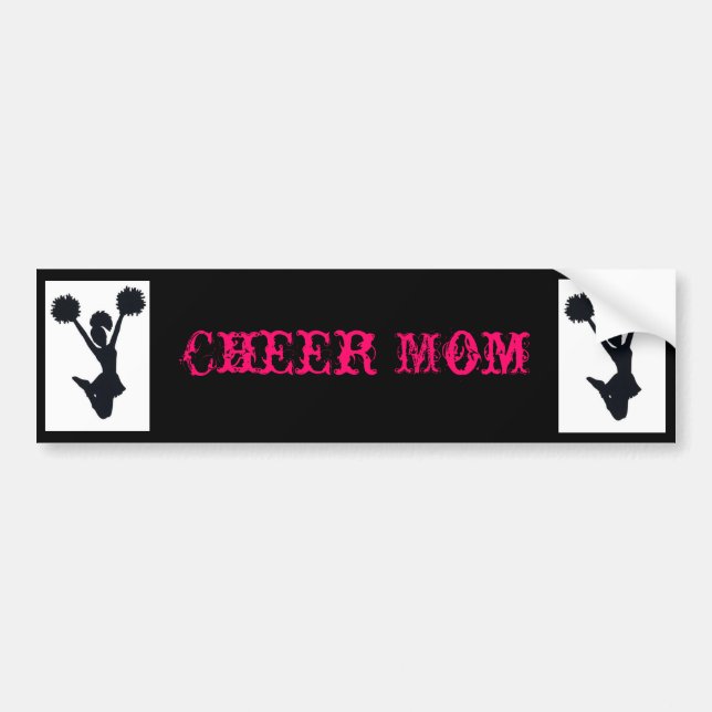 Cheer Mum Bumper Sticker (Front)