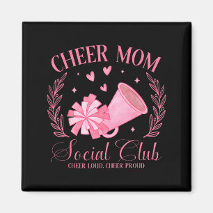 Cheer mum cheer loud cheer proud cheerleadingCheer Magnet