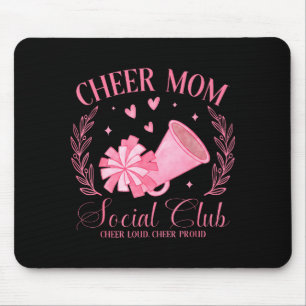 Cheer mum cheer loud cheer proud cheerleadingCheer Mouse Pad