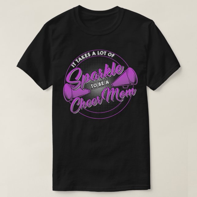 Cheer Mum Cheerleader Cheerleading Mother Gift  T-Shirt (Design Front)