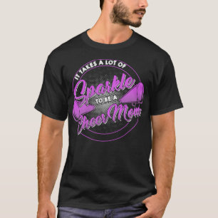Cheer Mum Cheerleader Cheerleading Mother Gift T-Shirt
