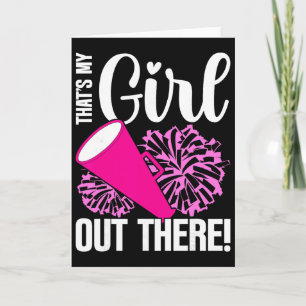 Cheer Mum Cheerleading Mother Of Cheerleader Cheer Card