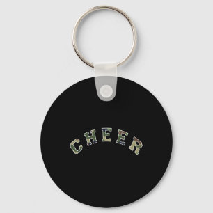 Cheer Mum Coach Camouflage Graphic Matching Team Key Ring