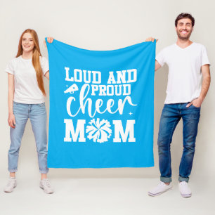 Cheer Mum Fleece Blanket