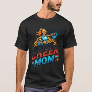 Cheer Mum Girls Cheerleader Women's Mama Cheerlead T-Shirt