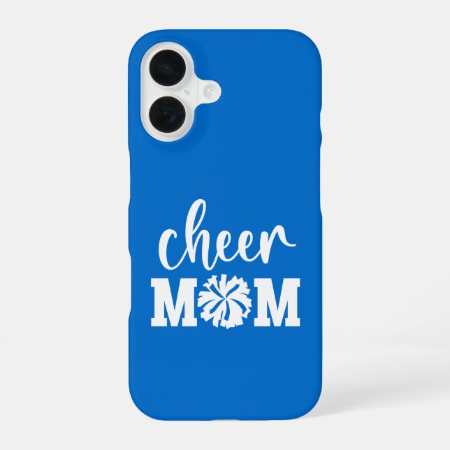 Cheer Mum iPhone 16 Case (Back)