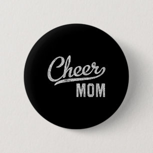 Cheer Mum Proud Cheerleading Mum Gift  6 Cm Round Badge