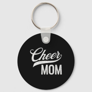 Cheer Mum Red And White Cheerleading Matching Pare Key Ring
