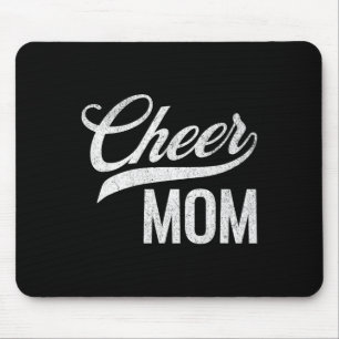 Cheer Mum Red And White Cheerleading Matching Pare Mouse Pad