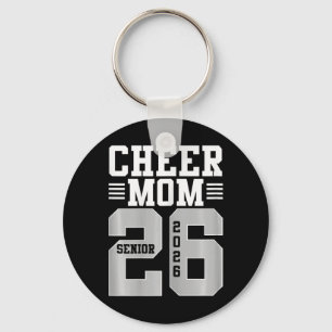 Cheer Mum Senior 2026 Cheerleaders Graduation Moth Key Ring