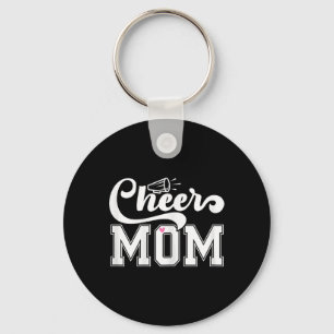 Cheer Mum Shirt Cheerleader Cheerleading Women Mot Key Ring