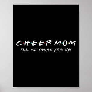 Cheer Mum Squad Spirit Definition Quote Competitio Poster