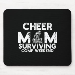 Cheer Mum Surviving Comp Weekend Cheerleading _11 Mouse Pad