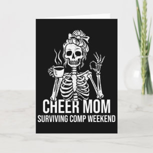 Cheer Mum Surviving Comp Weekend Cheerleading _18 Card