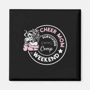 Cheer Mum Surviving Comp Weekend Cheerleading _1 Magnet