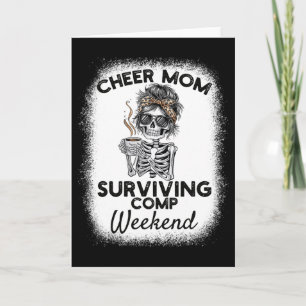 Cheer Mum Surviving Comp Weekend Cheerleading _3 Card
