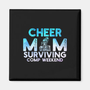 Cheer Mum Surviving Comp Weekend Cheerleading _4 Magnet